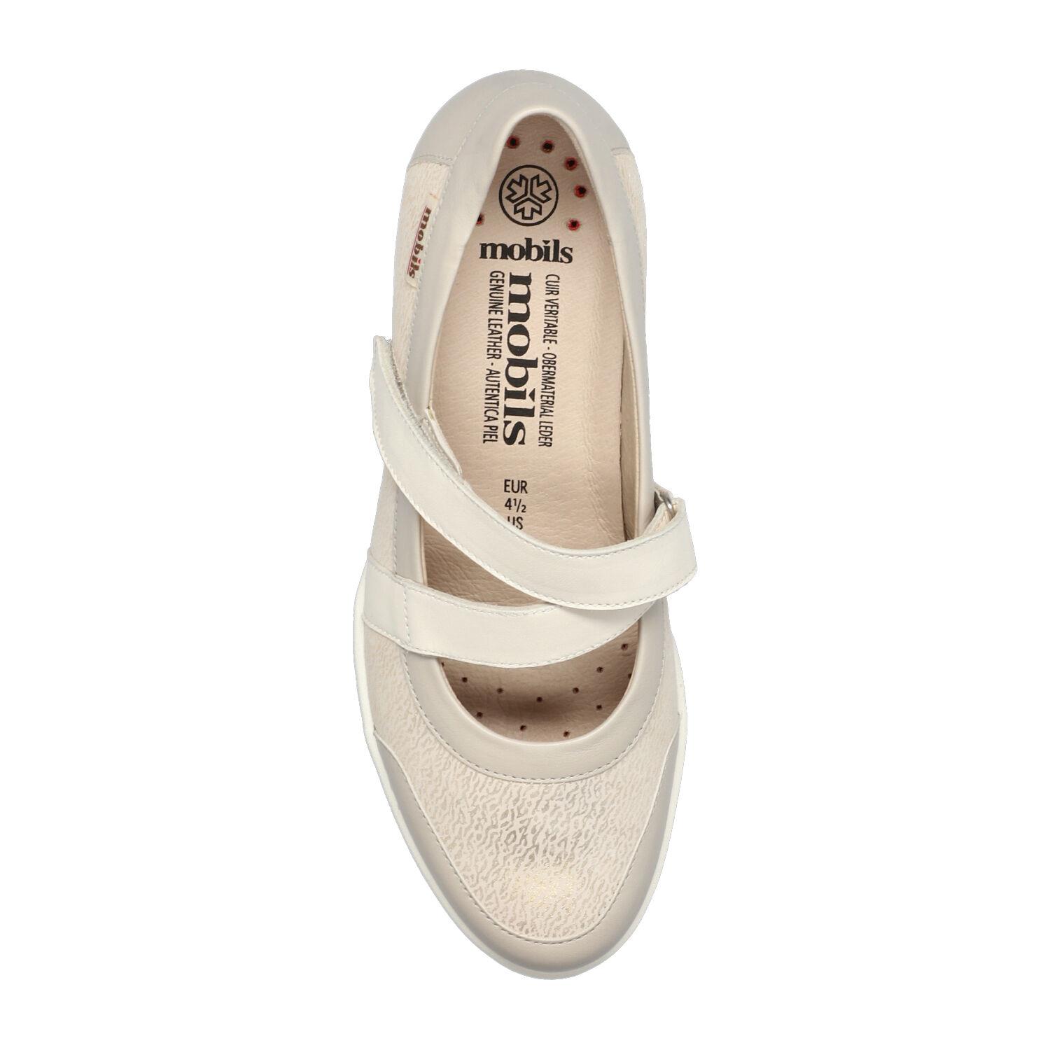 Ballerines femme modèle Cintia Blanc casse - Mephisto
